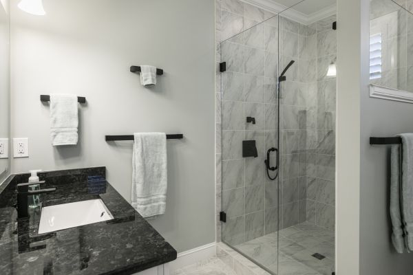Granite Shower Installation in Ballwin