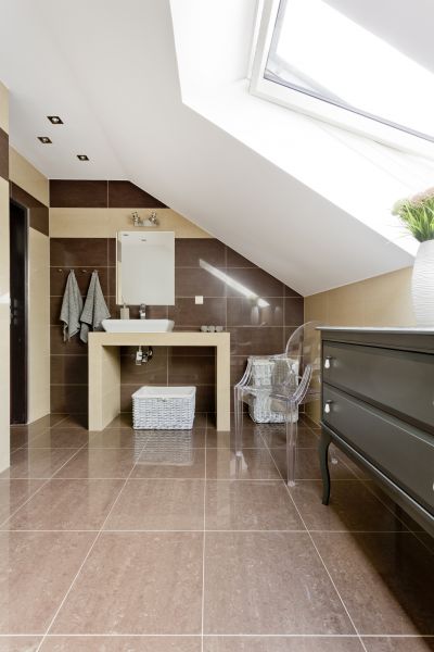 Attic Bathroom Installation in Ballwin