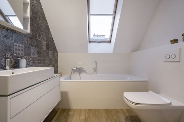 Attic Bathroom Construction in Ballwin